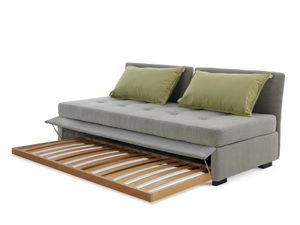 FIGI ISOLETTO ESTRAIBILE - 2 seater fabric sofa bed with removable cover _ Casamania & Horm